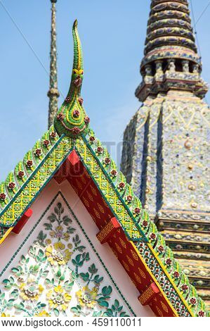 Wat Pho (known Also As The Temple Of The Reclining Buddha) Is A Buddhist Temple Complex In Bangkok, 