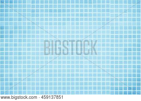 White Ceramic Brick Tile Wall. Blue Tiles Background. White Ceramic Tile Wall Background. Wall Tile 