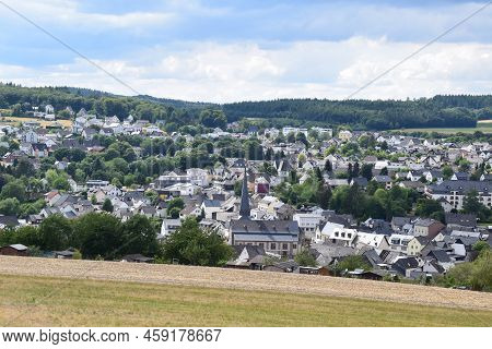 Small Town Kaisersesch In The Eifel During Summer 2022