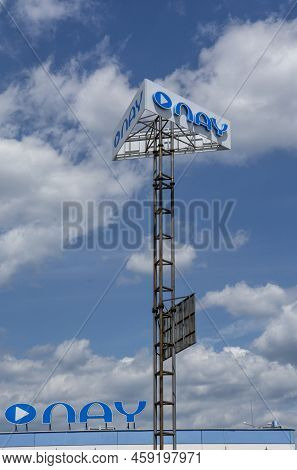 Banska Bystrica, Slovakia - July, 16, 2022 : Nay Elektrodom (nay Electronics). Nay Is The Largest Sp