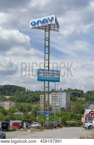 Banska Bystrica, Slovakia - July, 16, 2022 : Nay Elektrodom (nay Electronics). Nay Is The Largest Sp
