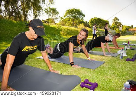 Woman's Outdoor Fitness And Strength Bootcamp