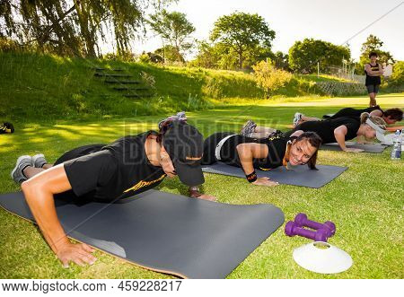 Woman's Outdoor Fitness And Strength Bootcamp