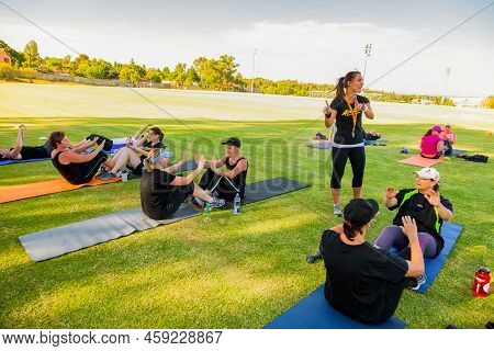 Woman's Outdoor Fitness And Strength Bootcamp