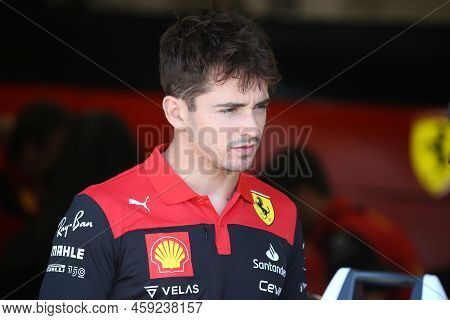 Charles Leclerc Of Scuderia Ferrari  During The F1 Grand Prix Of Hungary At Hungaroring On July 29-3