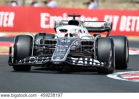 Pierre Gasly Of Alphatauri  During The F1 Grand Prix Of Hungary At Hungaroring On July 29-31, 2022 M