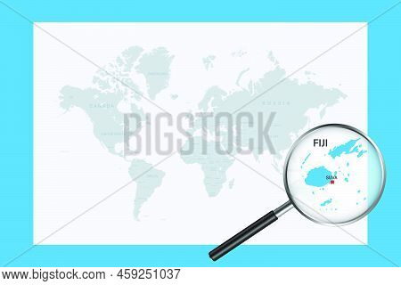 Map Fiji On Political Vector & Photo (Free Trial) | Bigstock