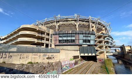 Croke Park Stadium In Dublin - City Of Dublin, Ireland - April 20. 2022