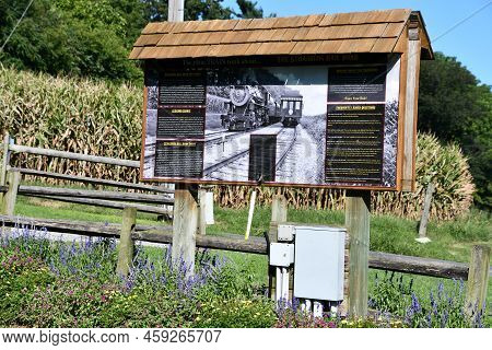 Ronks Pa - Sep 4: Cherry Crest Adventure Farm In Ronks, Pennsylvania, As Seen On Sep 4, 2021.