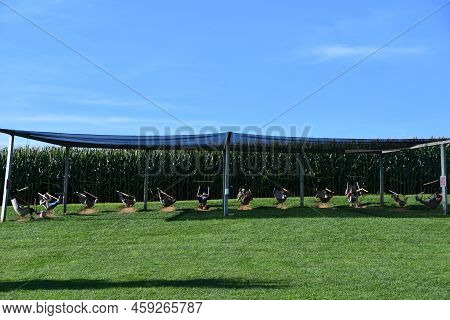 Ronks Pa - Sep 4: Cherry Crest Adventure Farm In Ronks, Pennsylvania, As Seen On Sep 4, 2021.
