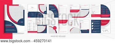 Creative Corporate Brochure Design Template, Business Brochure Layout Vector