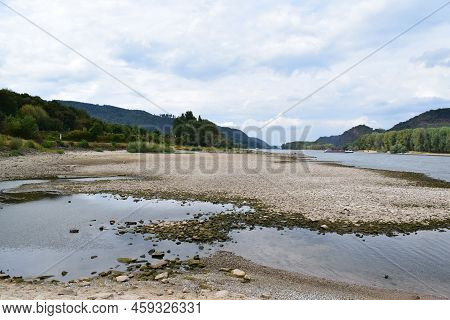 Very Low Water Level In The Rhine