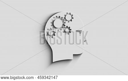 Artificial Intelligence Technology Ai Symbol Digital Concept 3D Illustration