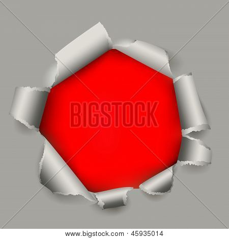 Papel rasgado