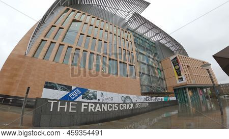 Francis Crick Institute London At St Pancras - Wide Angle Shot - London, United Kingdom - December 1