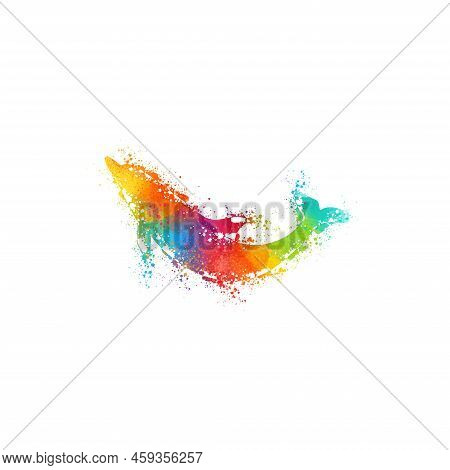 Whale Digital Illustration Shirt Design Print Wall Art