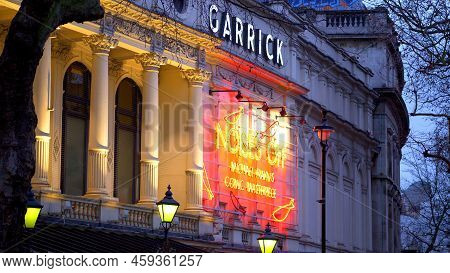 Garrick Theatre In London West End - London, United Kingdom - December 10, 2019