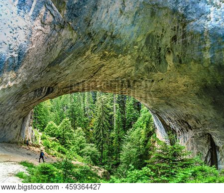 Wonder Bridges Natural Phenomena In Rhodopi Mountain, Bulgaria.