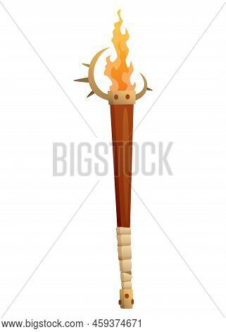 Medieval Torch Vector & Photo (Free Trial) Bigstock
