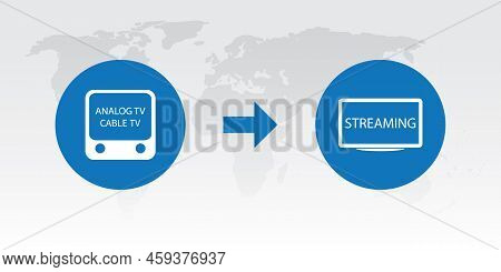 Cord Cutting - Switch From Analouge Or Cable Linear Tv Broadcasts To New Modern Digital Sreaming Pla