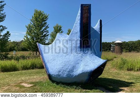 Unidentified Work On The Grounds Of Franconia Sculpture Park