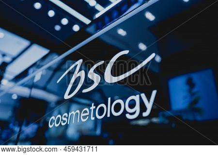 Phuket, Thailand - May 29, 2022: Bsc Brand Retail Shop Logo Signboard On The Storefront In The Shopp