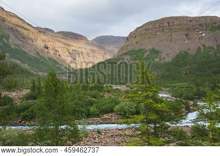 Hoisey River Gorge. Putorana Plateau, Taimyr. Russia.