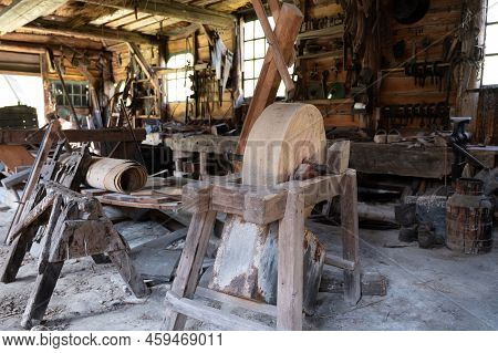 Equipment For Boat Reparation, Life Is Old Fdutchh Isherman's Village