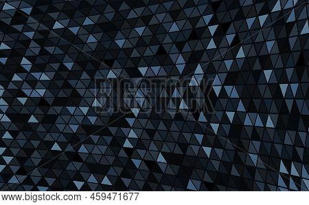 Abstract Vector Illustrated Background Retro Style Texture Decoration With Small Triangle Shapes