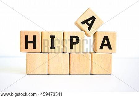 Hipaa, Health Insurance Portability And Accountability Act Of 1996 Symbol. Words 'hipaa, Health Insu