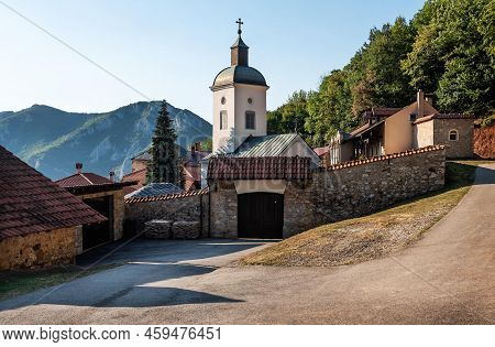 Orthodox Christian Monastery. Serbian Orthodox Monastery Of National Meeting (manastir Sretenje). 13