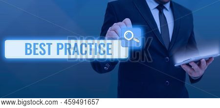 Conceptual Display Best Practice. Business Approach Method Systematic Touchstone Guidelines Framewor