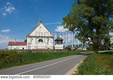 View Of Old Church Of Assumption Of The Blessed Virgin Mary, Pleban, Minsk Region, Molodechno Distri