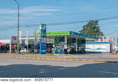 Oradea, Romania - June 10, 2022: Omv (austrian Mineral Oil Administration Stock Company) Gas Station