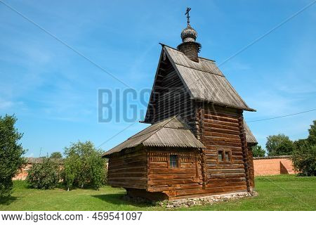 Yuryev-polsky, Russia - August 10, 2021: Church Of St. George The Victorious From The Village Of Yeg