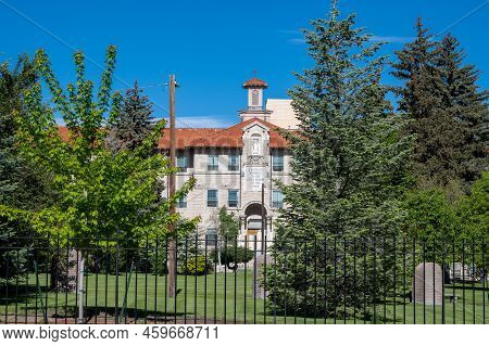 Denver, Colorado, May 26, 2022. Exterior Of The M.k. Julian Memorial, Little Sisters Of The Poor Bud