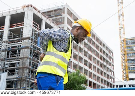 Engineer With Back Pain Injury After Accident At Construction Site