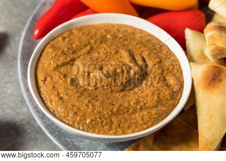 Healthy Homemade Muhammara Dip
