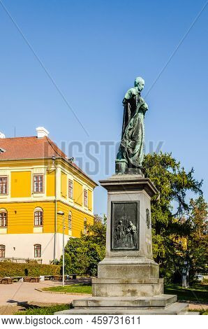Pecs, Hungary - October 06, 2018: View Of The Streets Of Pécs, Hungary.