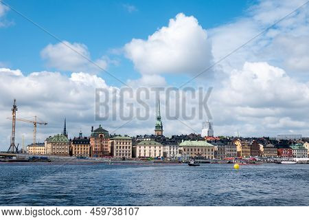 German Church Tyska Kyrkan Or Sankta Gertrud In Gamla Stan, Old Town In Central Stockholm