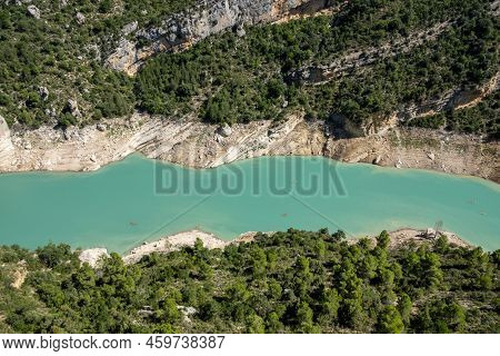 Landscape In Congost De Mont-rebei , Spain, Europe