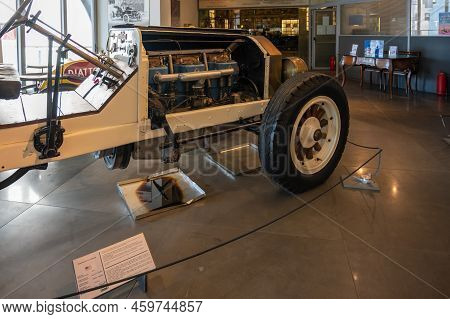 Athens, Greece - May 18, 2022. Old Classic Cars Inside The Hellenic Motor Museum.