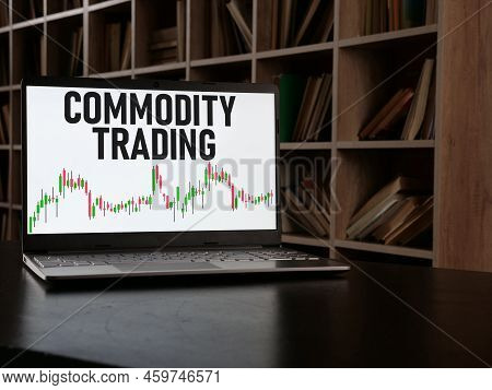 Commodity Trading Is Shown Using A Text