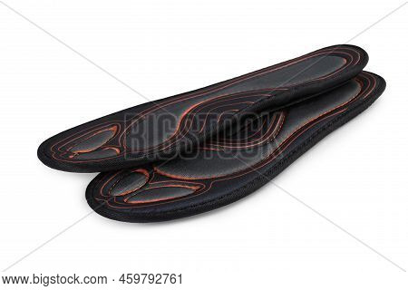 Orthopedic Insoles For Shoes On White Background