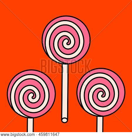 Cartoon Vector Funny Comic Cards. Crazy Cartoons Abstract Vector Collection