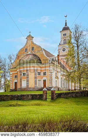 The Aluksne Evangelical Lutheran Church. Latvia, Aluksne