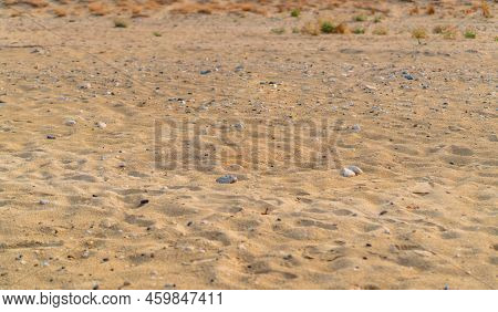Beautiful Sands Dunes In Turtle Island Greece