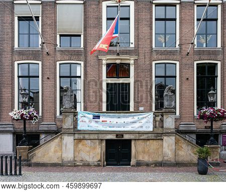 Zaltbommel, Gelderland, The Netherlands - 07 12 2022 - Facade Of The Townhall