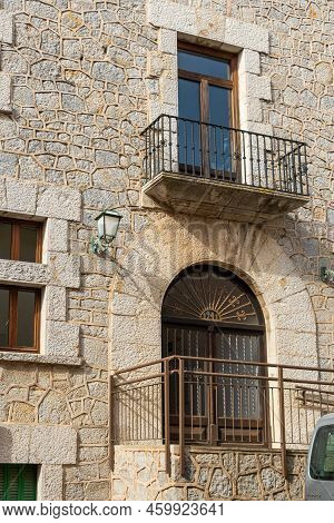 Arta, Spain; August 13 2022: Town Hall Of The Majorcan Town Of Arta, At Dawn On A Summer Day. Spain