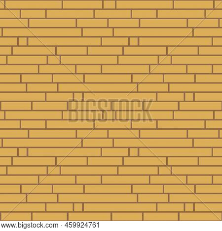Brick Wall With Separate Brick Stroke Seamless Pattern, Background Design For Wrapping Paper Decorat